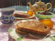 French toast is just the thing for Sunday brunch, a lovely melding of golden, egg-soaked bread and sweet toppings.