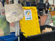 CENTRAL VANCOUVER: The Vancouver Sunrise Rotary Club is holding an ongoing food drive to benefit the Clark County Food Bank.