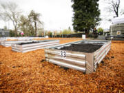 WASHOUGAL: The city of Washougal held a grand opening and ribbon cutting in honor of the new Downtown Community Garden on March 25.