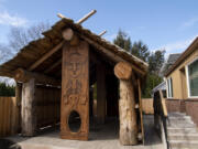 The new Gathering Place at Washuxwal pavilion at Two Rivers Heritage Museum in Washougal.