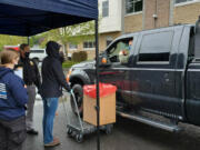 CLARK COUNTY: Several organizations and agencies helped organize a drug take-back event at seven sites throughout Southwest Washington, including the Battle Ground Police Department's volunteer team.