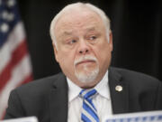 State Sen. Don Benton at the legislative outlook breakfast at the Vancouver Hilton Friday December 11, 2015.