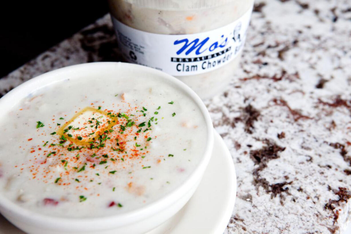 Mo's offered its clam chowder base to nonprofits for fundraising.