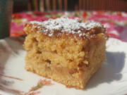 These rhubarb delights feature fresh rhubarb with an unusual rhubarb streusel topping.