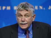 FILE - In this Jan. 16, 2021 file photo, Eric Lander speaks during an event at The Queen theater in Wilmington, Del.