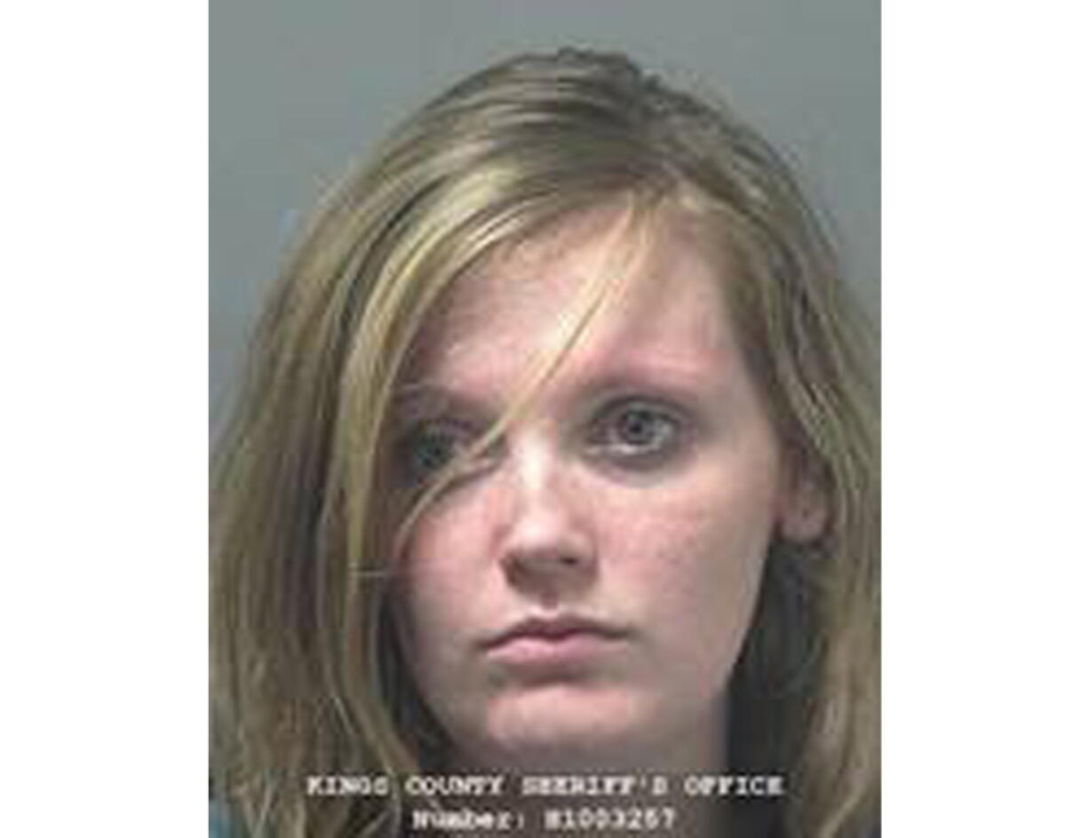 FILE - In Nov. 6, 2019, file photo, provided by the Hanford Police Department is Chelsea Becker. A California judge has dismissed a murder case against Becker, who delivered a stillbirth after consuming meth while pregnant. Kings County Superior Court Judge Robert Shane Burns said Thursday, May 20, 2021, that prosecutors failed to provide evidence that Becker consumed drugs knowing it could kill her child.