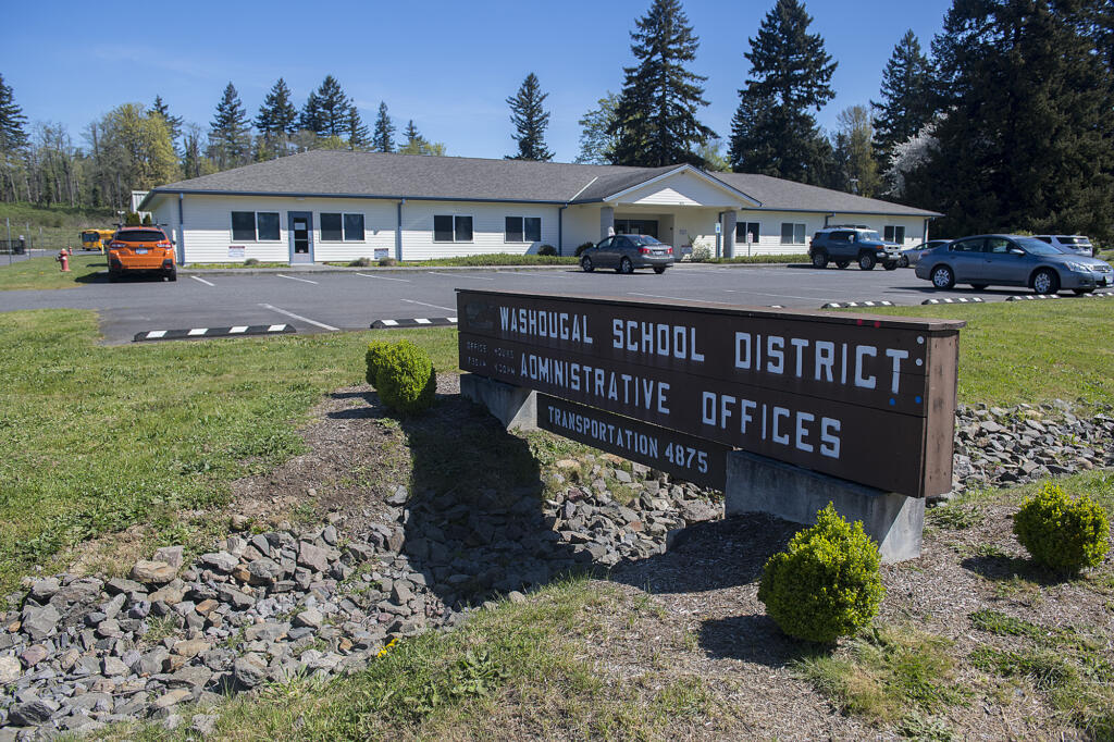 The Washougal School District administrative offices.