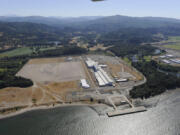 The 90-acre site at the Port of Kalama where Northwest Innovation Works had proposed building a $2.3 billion methanol plant. Proponents said methanol produced would have been used in plastics manufacturing in China.