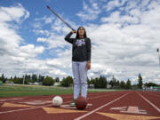 Katie Peneueta was a standout in basketball, volleyball and track and field in her four years at Heritage High School. She will play college basketball at Sacramento State.