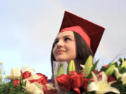 Contributed photo
Medina Jasarevic delivered Fort Vancouver High School's graduation speech June 14 at the Clark County Fairgrounds. The speech has gained international attention and drawn more than 300,000 views on social media and Bosnian media outlets. "My emotions are all over the place," the 18-year-old said. "I never expected this." (Contributed photo)