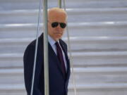 President Joe Biden walks to Marine One on the South Lawn of the White House in Washington, Tuesday, June 29, 2021. Biden is heading to Wisconsin and is hoping to get the bipartisan infrastructure deal on track by highlighting its expected economic benefits.