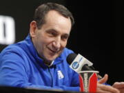 Duke head coach Mike Krzyzewski will coach his final season with the Blue Devils in 2021-22, a person familiar with the situation said Wednesday, June 2, 2021. The person said former Duke player and associate head coach Jon Scheyer would then take over as Krzyzewski's successor for the 2022-23 season.