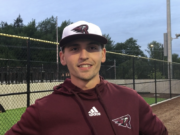 Ridgefield Raptors pitcher Nick Jennings threw six shutout innings in a 5-1 win over the Bend Elks on Friday at Ridgefield Outdoor Recreation Complex.