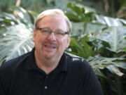 FILE - In this Monday, Feb. 24, 2014, file photo, Saddleback Church founder and Senior Pastor Rick Warren poses for a photo at the Saddleback Church in Lake Forest, Calif. Warren has announced his retirement after 42 years of leading Saddleback Church in Southern California. The Orange County Register reported Monday, June 7, 2021, that the 67-year-old Warren shared the news with his congregation on Sunday.