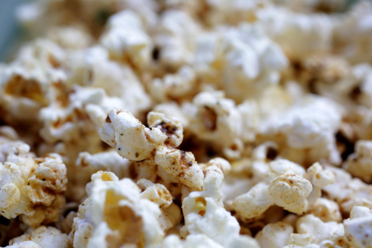 Old Bay popcorn. (Hillary Levin/St. Louis Post-Dispatch/TNS) (Hillary Levin/St.