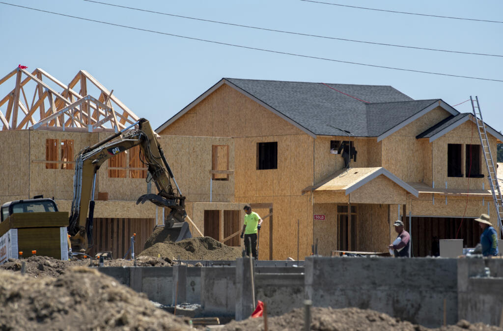 The construction industry saw gains in employment in June in Clark County.