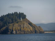 The Cape Disappointment Lighthouse.