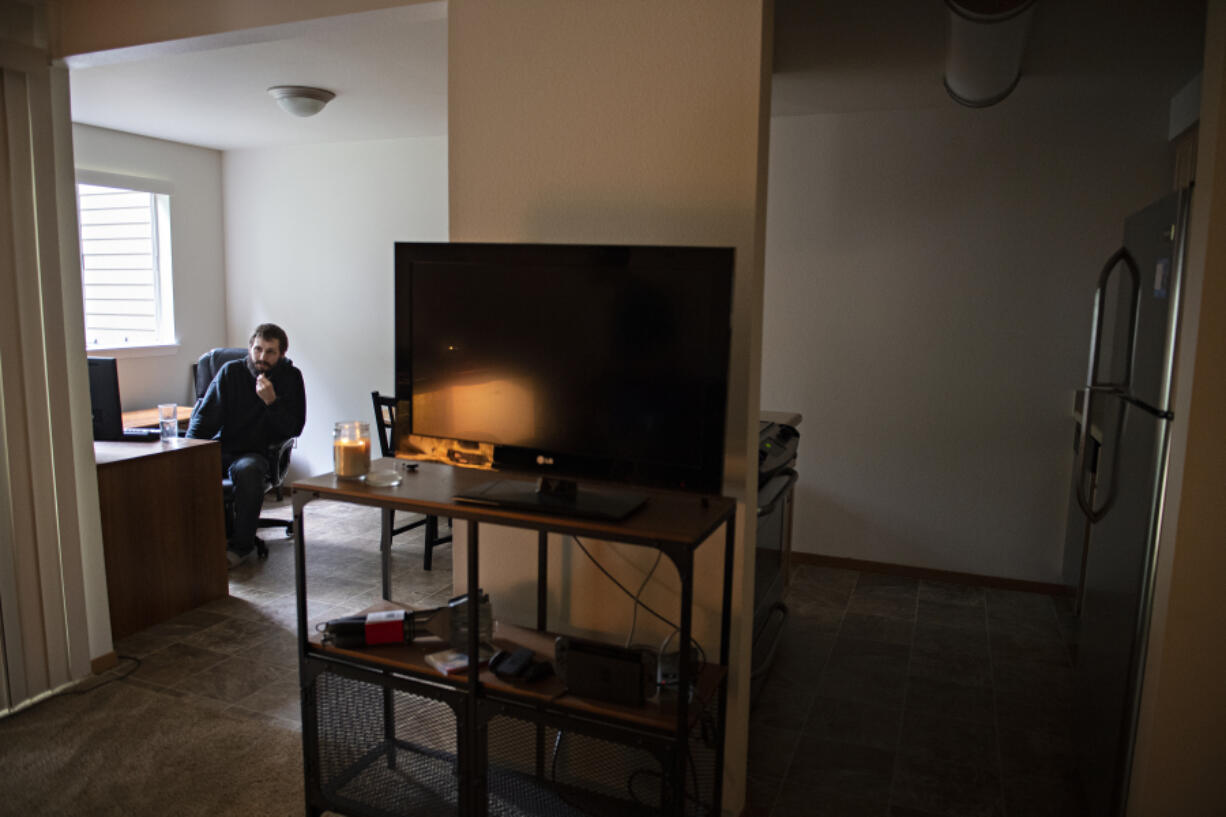Joel Moon is one of tens of thousands of people in Clark County dealing with the increasing apartment rental rates, which have nearly doubled in the past 10 years.
