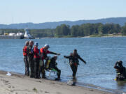 Search efforts continued Monday to locate a man who is believed to have drowned near the Columbia River Frenchman's Bar Regional Park on Sunday evening. Police had no new information about the search Monday afternoon.