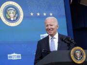 President Joe Biden speaks before signing several bills during an event in the South Court Auditorium on the White House complex in Washington, Wednesday, June 30, 2021.