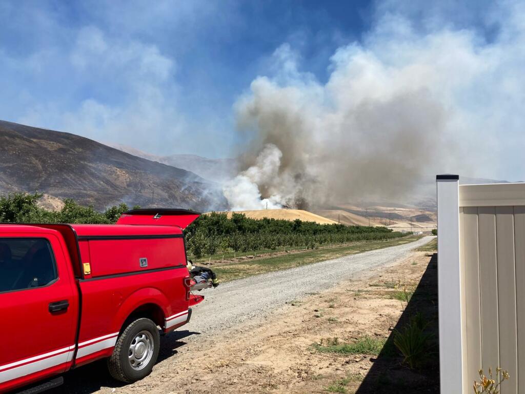 The Batterman Fire near Wenatchee has burned 2,500 acres.