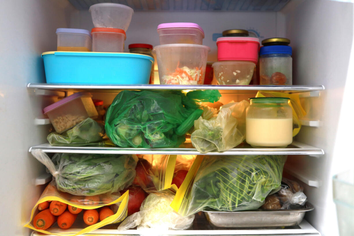 Do a deep clean of the refrigerator, getting rid of old condiments and spoiled food, and then rearrange it.