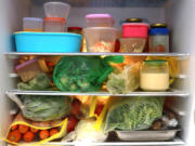 Do a deep clean of the refrigerator, getting rid of old condiments and spoiled food, and then rearrange it.