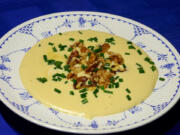 Summer vichyssoise (potato and leek soup) (Linda Gassenheimer/TNS)