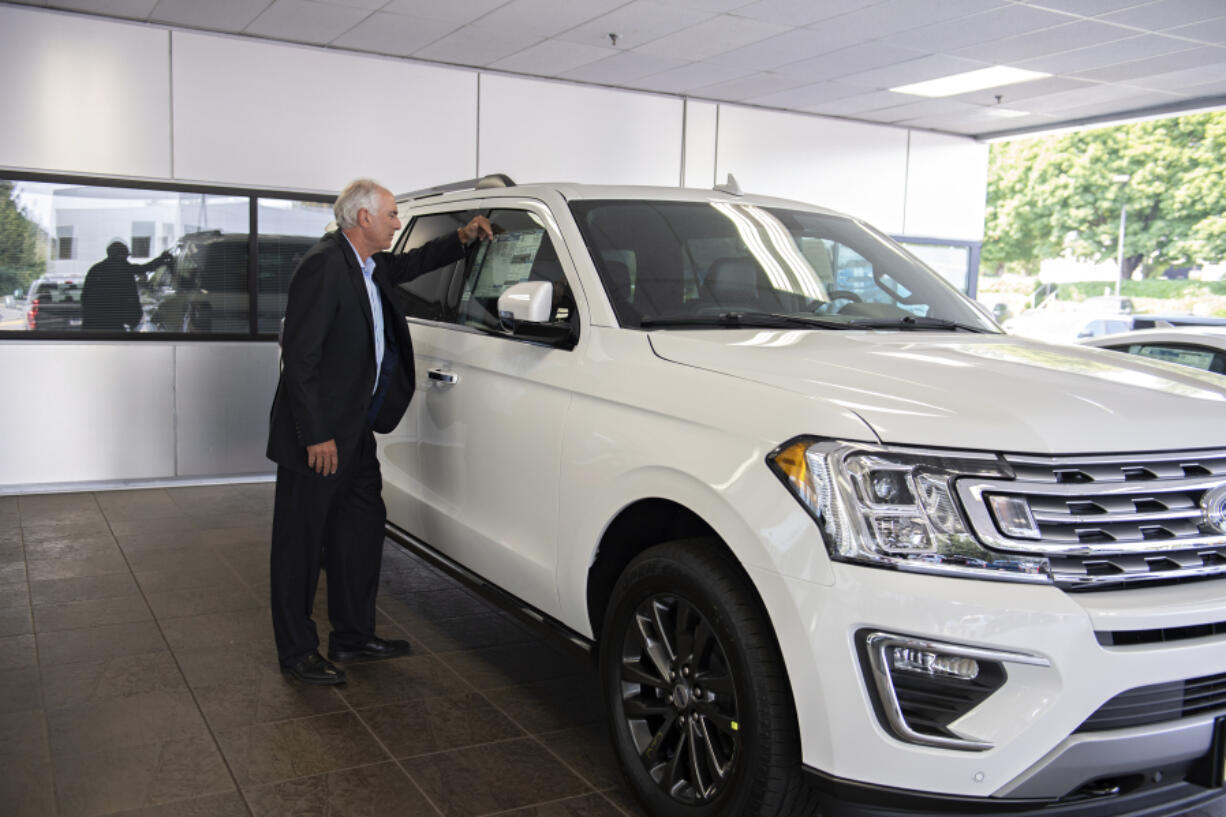 Jon Creedon's stock of new cars at Vancouver Ford is nearly gone, and it's mostly due to a global shortage of computer chips that new Ford cars need to be delivered to dealerships. It's affected about every car seller in Clark County to some extent.