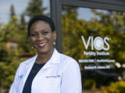 Dr. Shannel Adams, OB-GYN and reproductive endocrinologist, will welcome patients at the Pacific Northwest location of the Vios Fertility Institute later this month.  "I've always been drawn back to home specifically because I think the Pacific Northwest is a unique area with a very special patient population and great, kind people who are open to many things," she said.