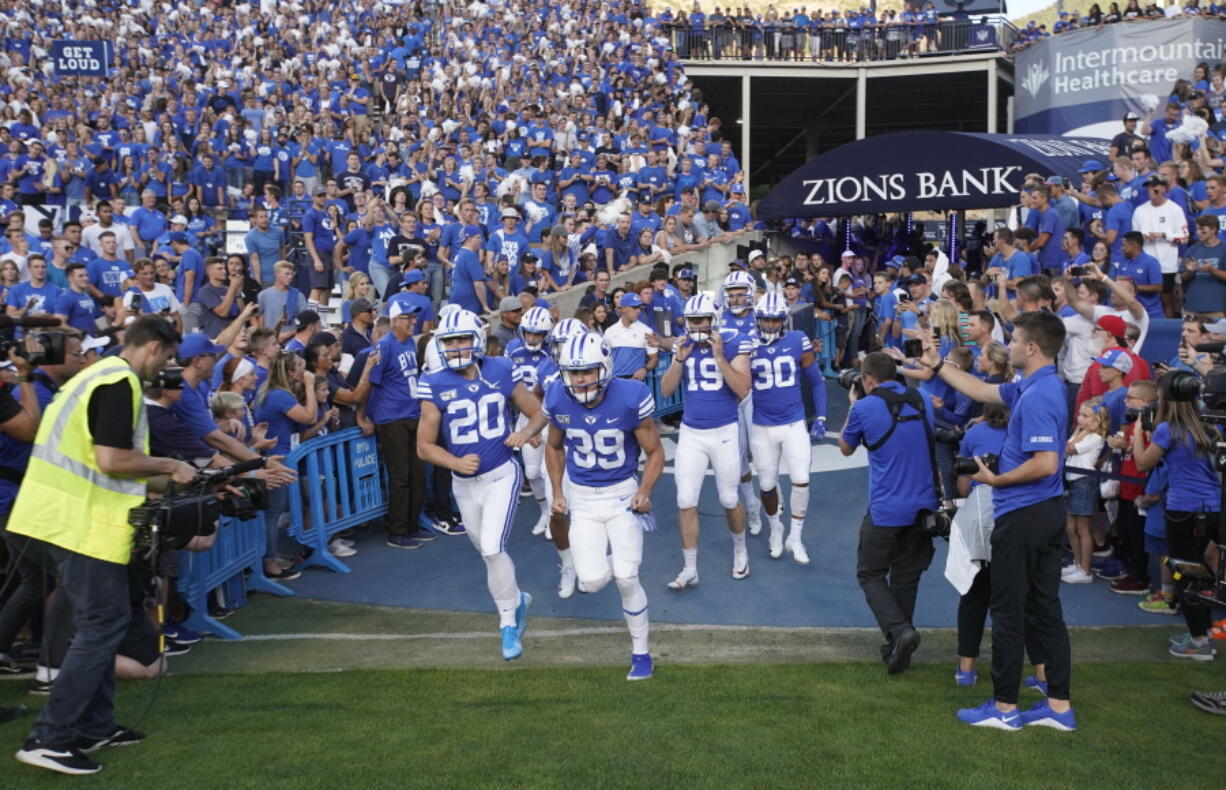 BYU announced on Thursday, Aug. 12, 2021, that Built Brands -- a Utah-based company that makes protein-heavy snacks -- will give the opportunity for all 123 members of its football team to be paid to promote its products.