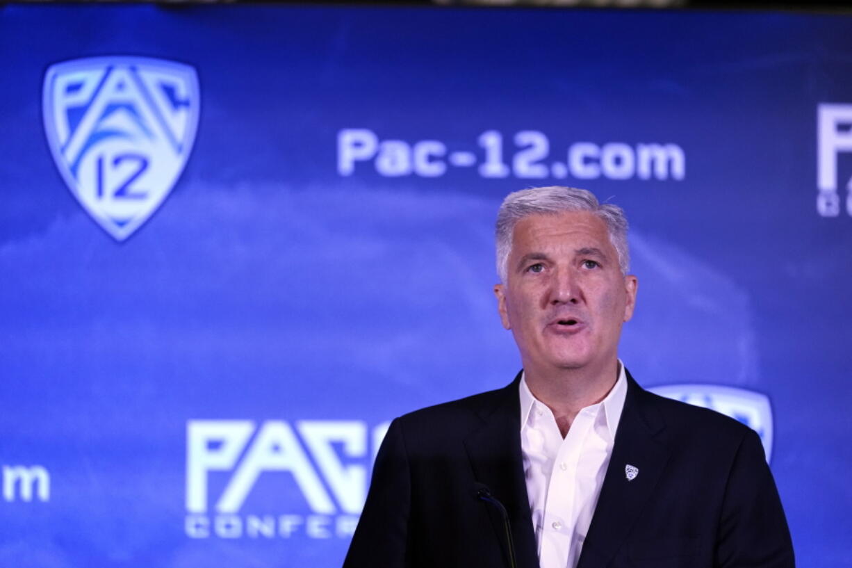 Pac-12 Commissioner George Kliavkoff.