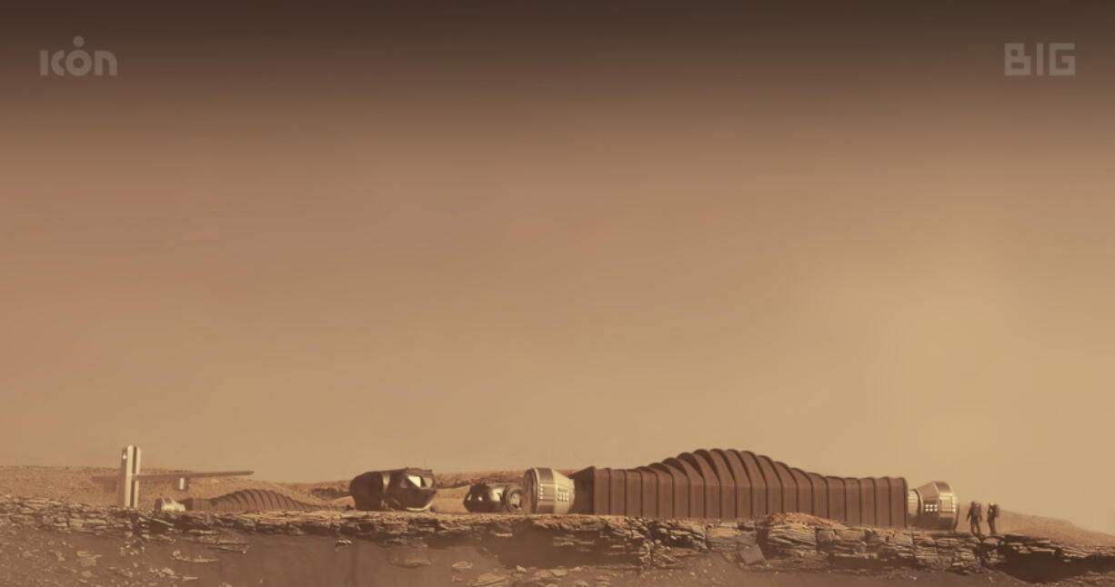 A proposal for the Mars Dune Alpha habitat on Mars.