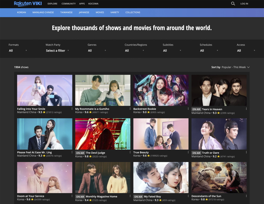 Asian drama best sale streaming sites