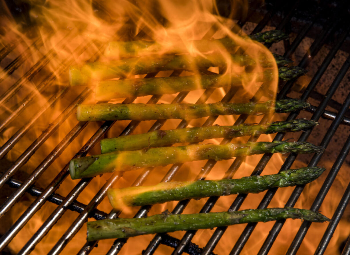 Grilled Asparagus With Olive Oil and Parmesan (Colter Peterson/St.