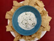 Cold Cucumber Dip from "Come On Over!" by Elizabeth Heiskell.