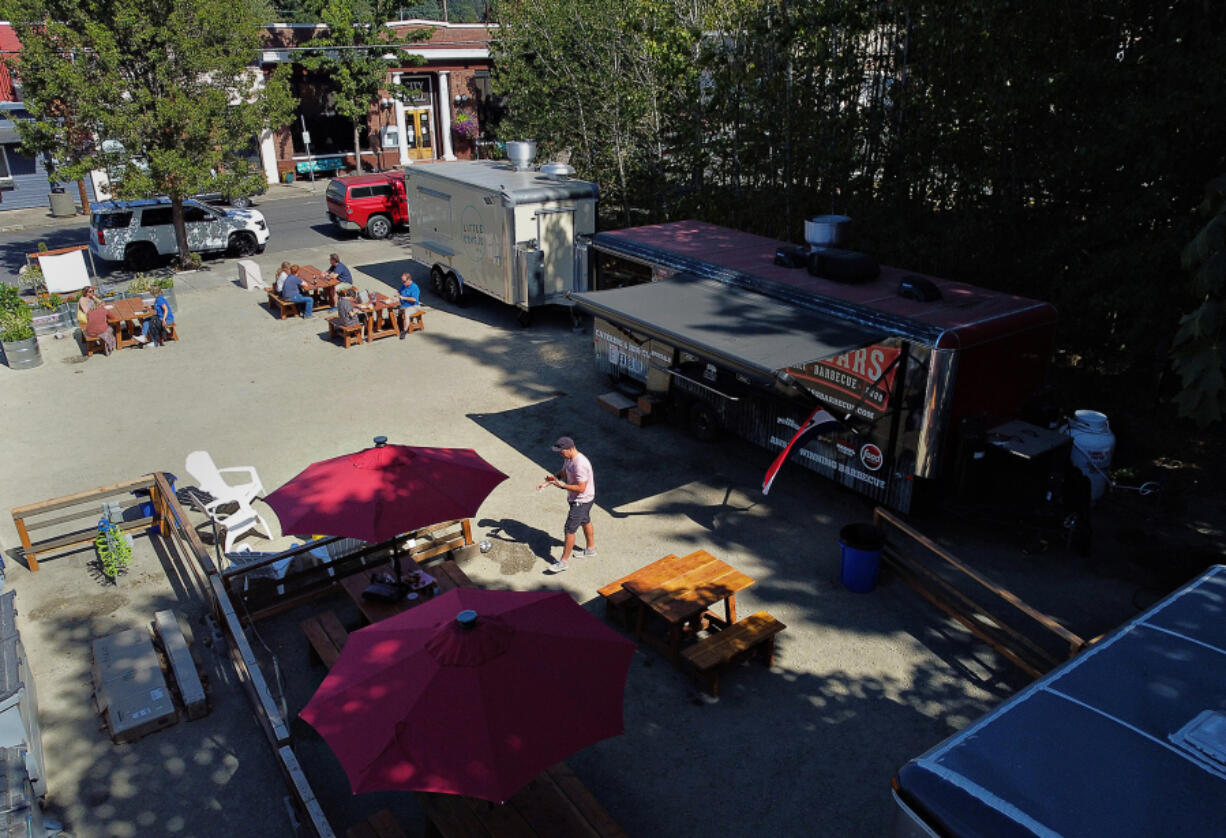 A new food cart pod called Carts by the Park is being created in downtown Ridgefield.