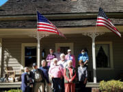 Ten residents from Glenwood Place enjoyed a recent tour of the Stanger House guided by Doris Hale, part of the restoration team.