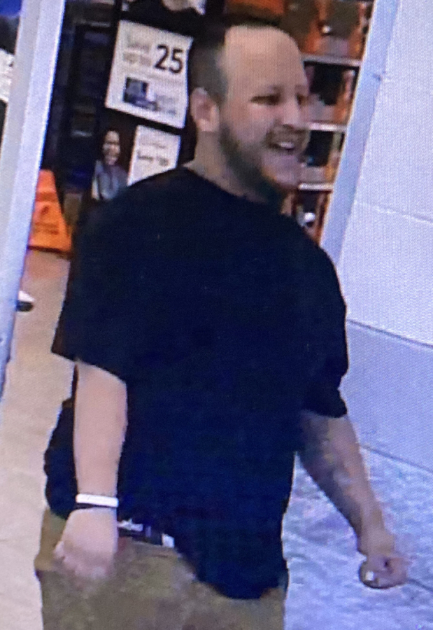 The man suspected in an attempted robbery Tuesday afternoon at the Hazel Dell Walmart. The Clark County Sheriff's Office is asking for the public's help in identifying him.