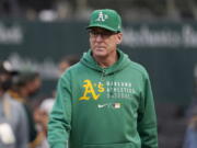 Oakland Athletics manager Bob Melvin is moving to San Diego to be manager of the Padres, according to a person with knowledge of the deal on Thursday, Oct. 28, 2021. The deal hasn't been officially announced.