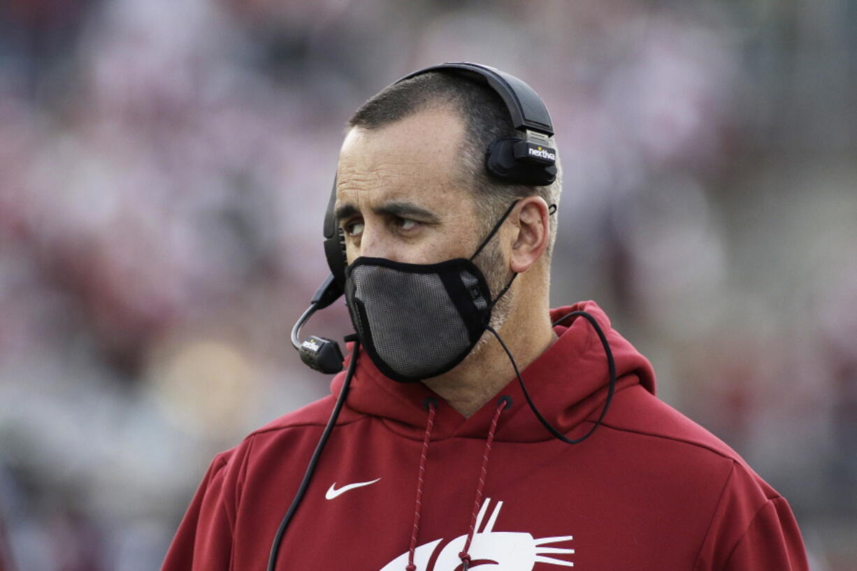 Former Washington State football coach Nick Rolovich, fired for failing to comply with a vaccine mandate Monday, intends to take legal action, according to his attorney on Wednesday, Oct. 20, 2021.