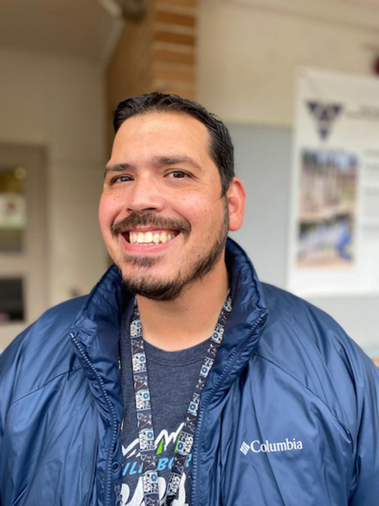 Ridgefield School District named James Ruiz as their November employee of the month.