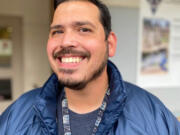 Ridgefield School District named James Ruiz as their November employee of the month.