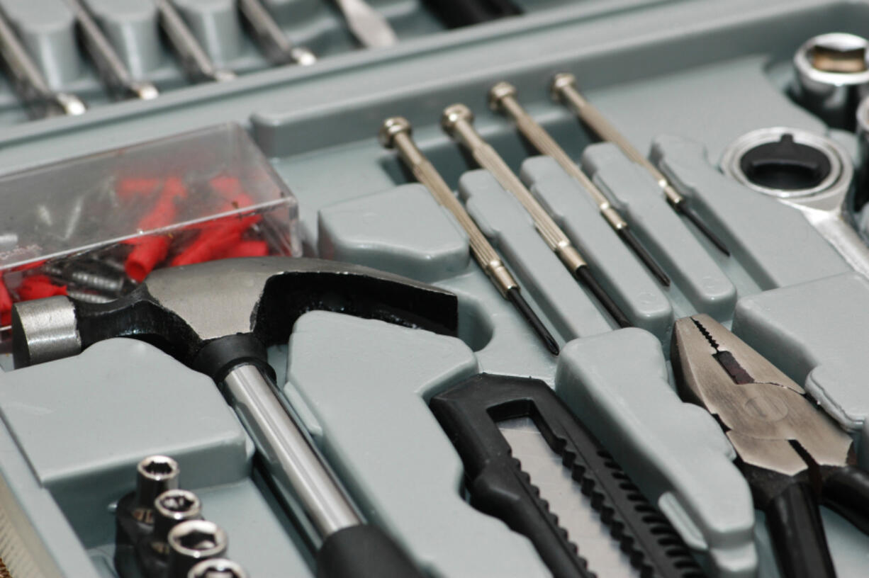 A home toolkit is essentially for minor jobs. You'll thank yourself later if you make a point of keeping it organized.