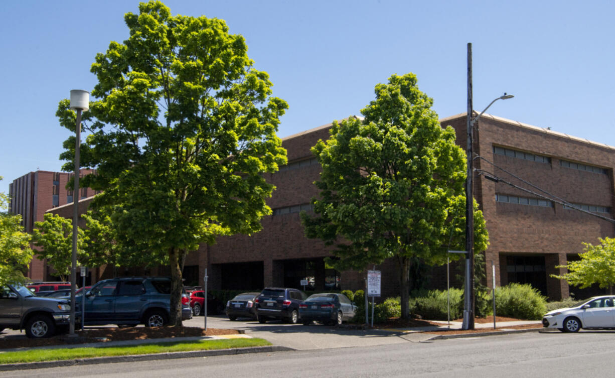 The Clark County Jail in downtown Vancouver houses inmates arrested by multiple agencies and jurisdictions.