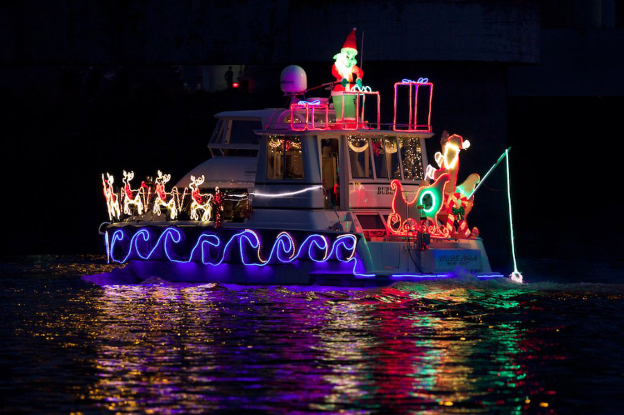 The annual Christmas Ships Parade returns this year for its 64th season of lighting up local rivers at night. Now, Vancouver has a spiffy new waterfront and pier that should provide great viewing for spectators.