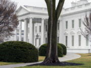 FILE - The White House is shown in Washington on March 18, 2021. The Biden administration is rolling out a new initiative aimed at reducing suicides by gun and combating the significant increases in suicides by members of the military and veterans. The White House is announcing the new plan Tuesday.