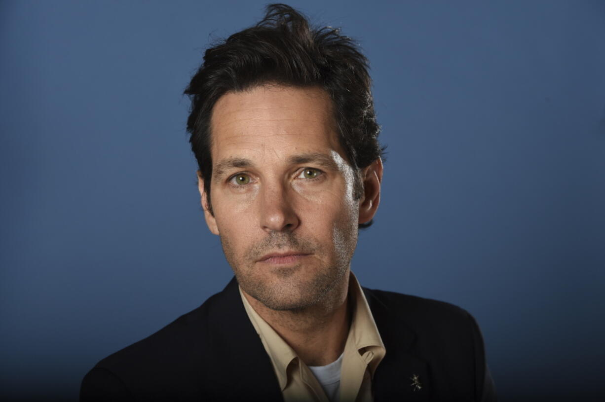 Actor Paul Rudd poses for a portrait during press day for "Ant-Man and The Wasp" at The Langham Huntington on Sunday, June 24, 2018, in Pasadena, Calif. Rudd has been crowned as 2021's Sexiest Man Alive by People magazine. Rudd, known for his starring roles in Marvel's "Ant-Man" films, "This is 40" and the cult classic "Clueless," was revealed as this year's winner Tuesday night, Nov.