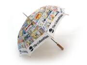 The popular Columbian comics umbrella is available at shop.columbian.com.