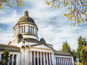 Washington Capitol building in Olympia.